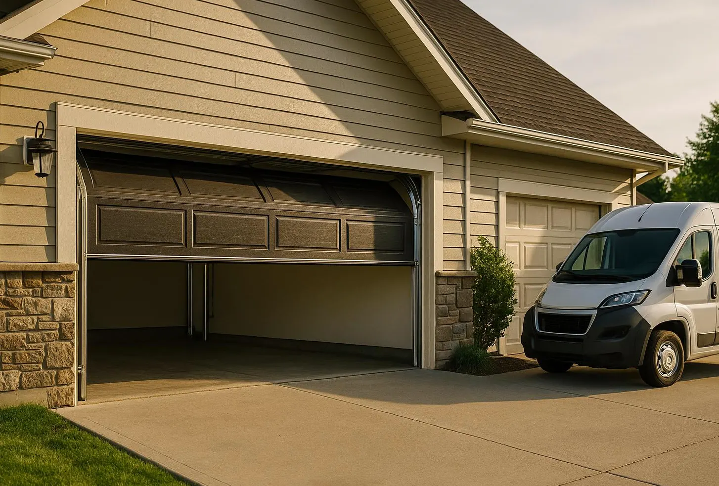 Garage Door in Lake Lure